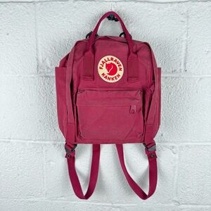 Fjällräven Kånken Mini Backpack Deep Red / Ox Red Classic Swedish Backpack